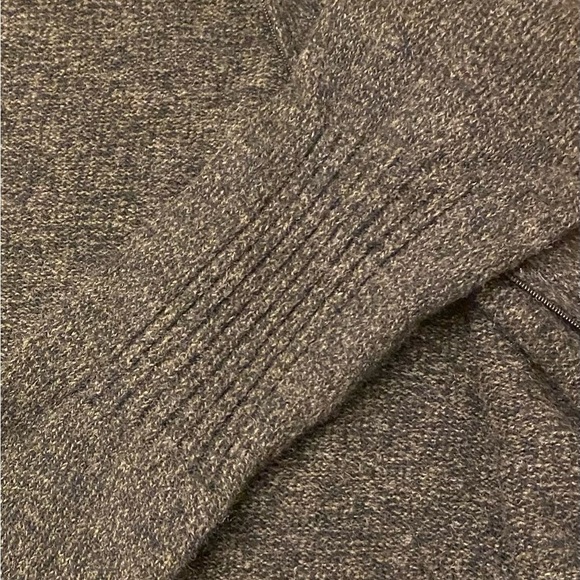 Cabin Core Hechter Men’s LARGE Sweater Wool Full Zip Grey - Picture 8 of 12